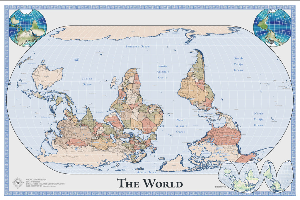Upside Down World by Robert Simmon