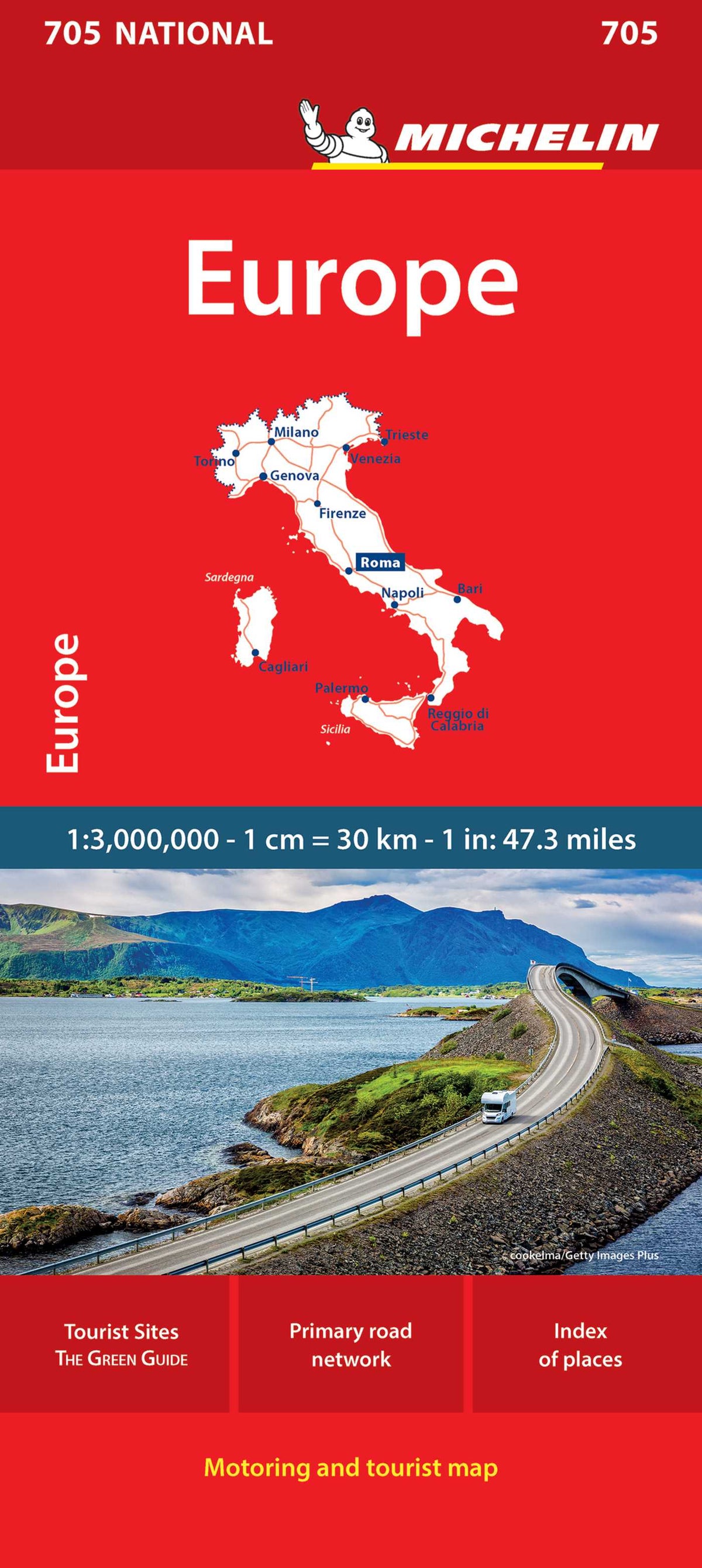 Folding Michelin Travel Maps