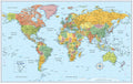 The World Signature Edition by Rand McNally 50"x32"